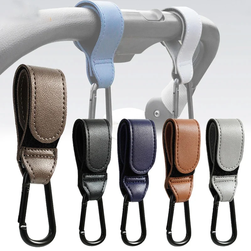 Travel Accessories Baby - Kinderwagenhaak Mode PU Leer Verstelbare Kinderwagenhaak