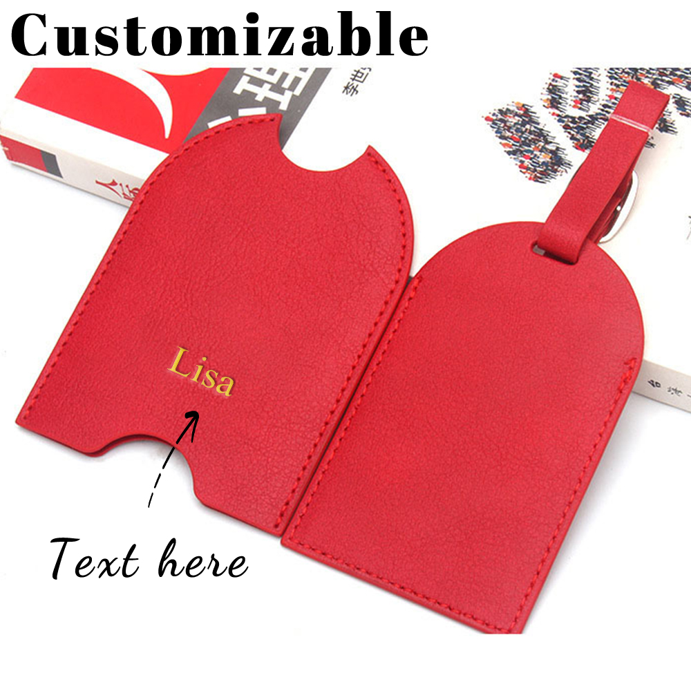 Travel Accessories On Plane - Op maat gemaakte bagage-etiketten met naam,