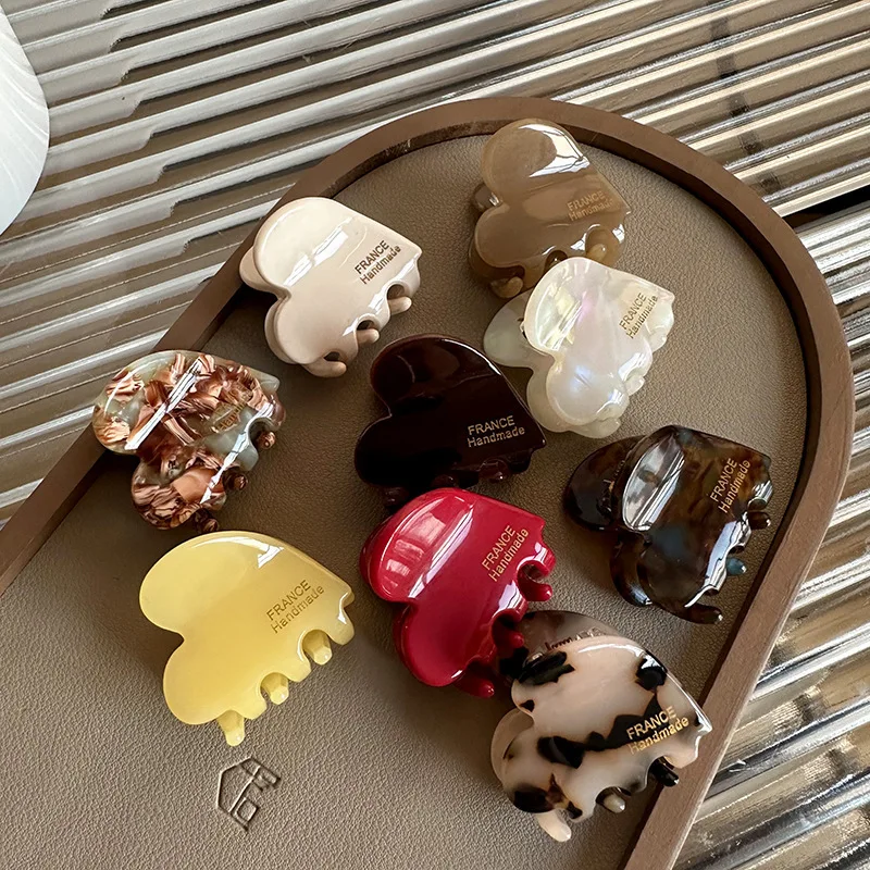 Travel Accessories For Girls - Kleine Haarklauw Acetaat Haar Krabben Leuke