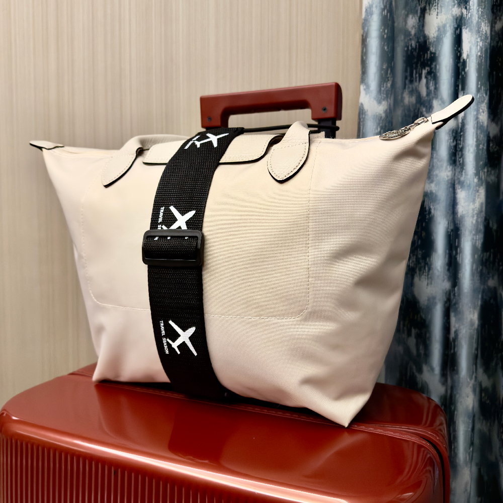 Vaste bagageriem van geprint n - Travel Accessories On Plane recensie en prijs