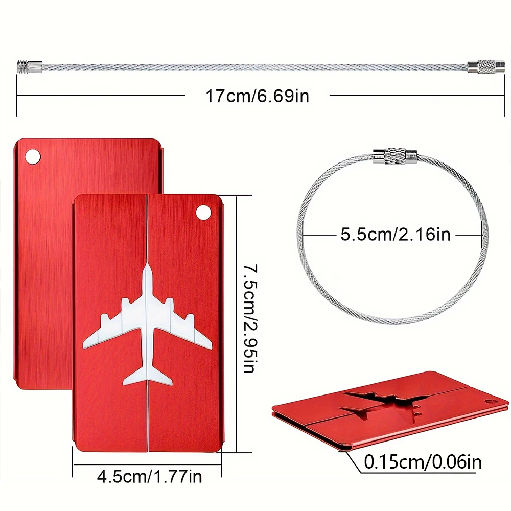 Aluminium reisbagagelabel Hang - Travel Accessories On Plane recensie en prijs