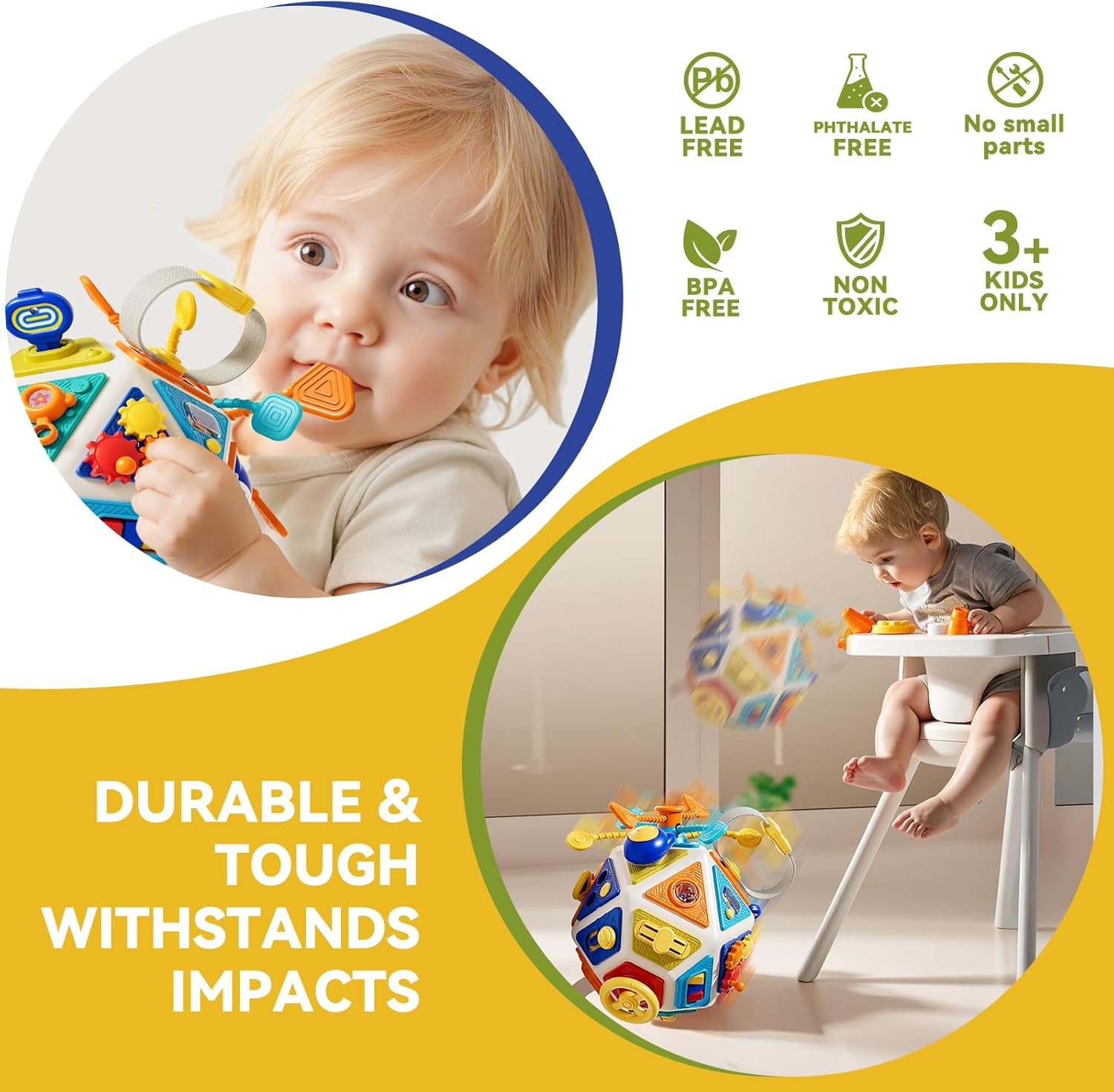 Baby Busy Board Activiteitenku - Travel Accessories Toddler recensie en prijs