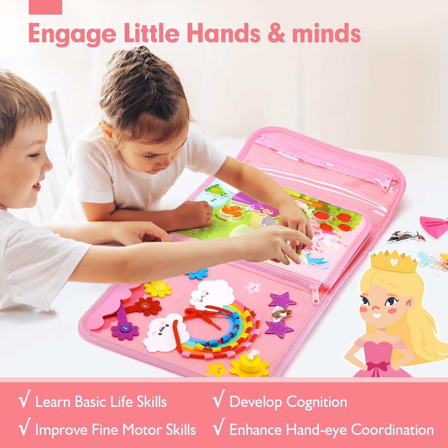 Peuter Druk Bord Speelgoed Mon - Travel Accessories Toddler recensie en prijs