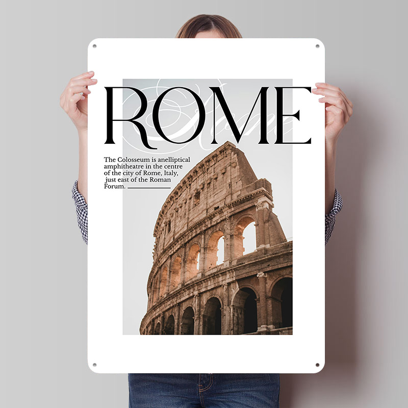 Rome Colosseum Reisposter Aang - Travel Accessories Rome recensie en prijs