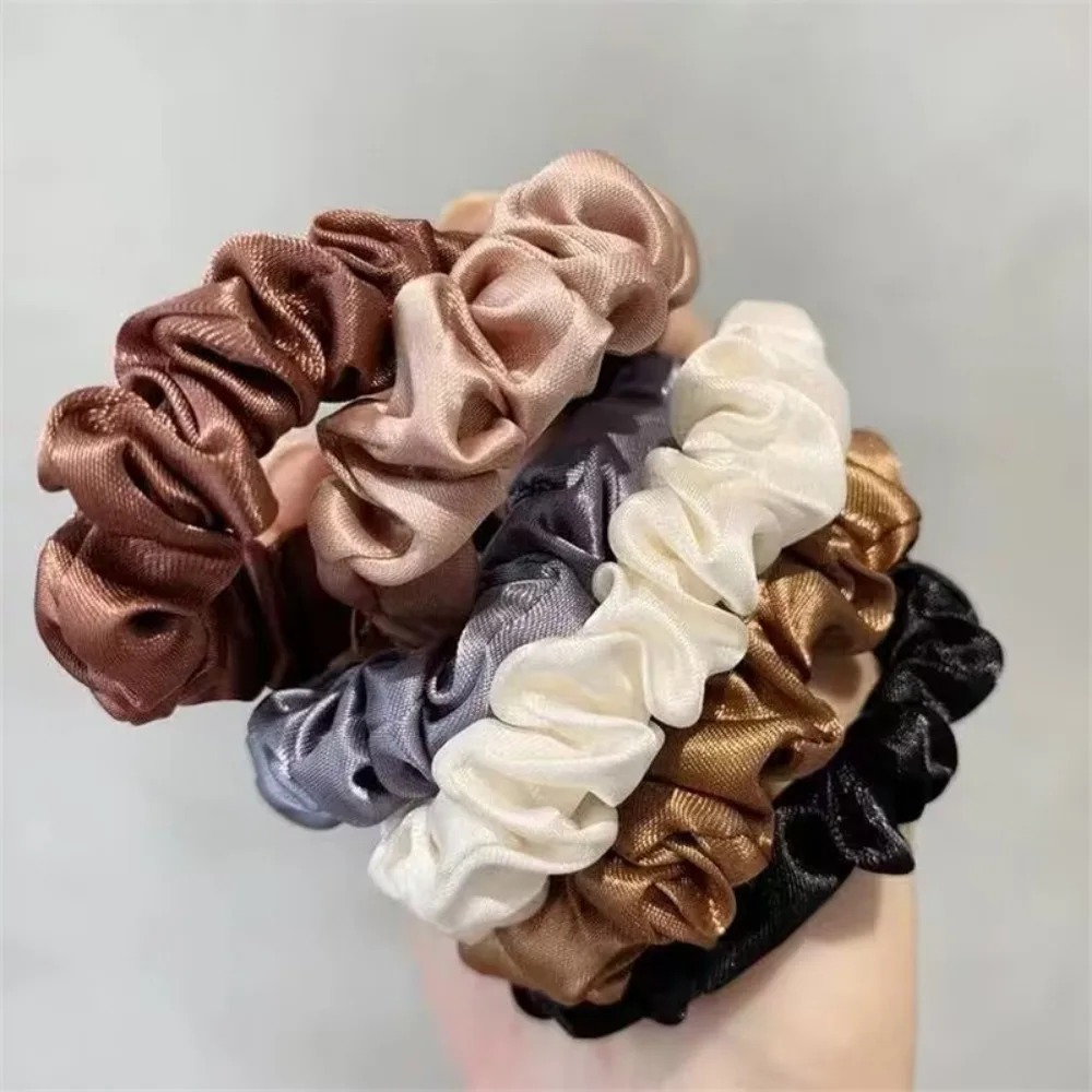 6 stuks zachte satijnen haarsc - Travel Accessories For Girls recensie en prijs